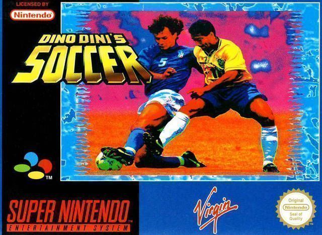 Dino Dini's Soccer (Europe) Game Cover